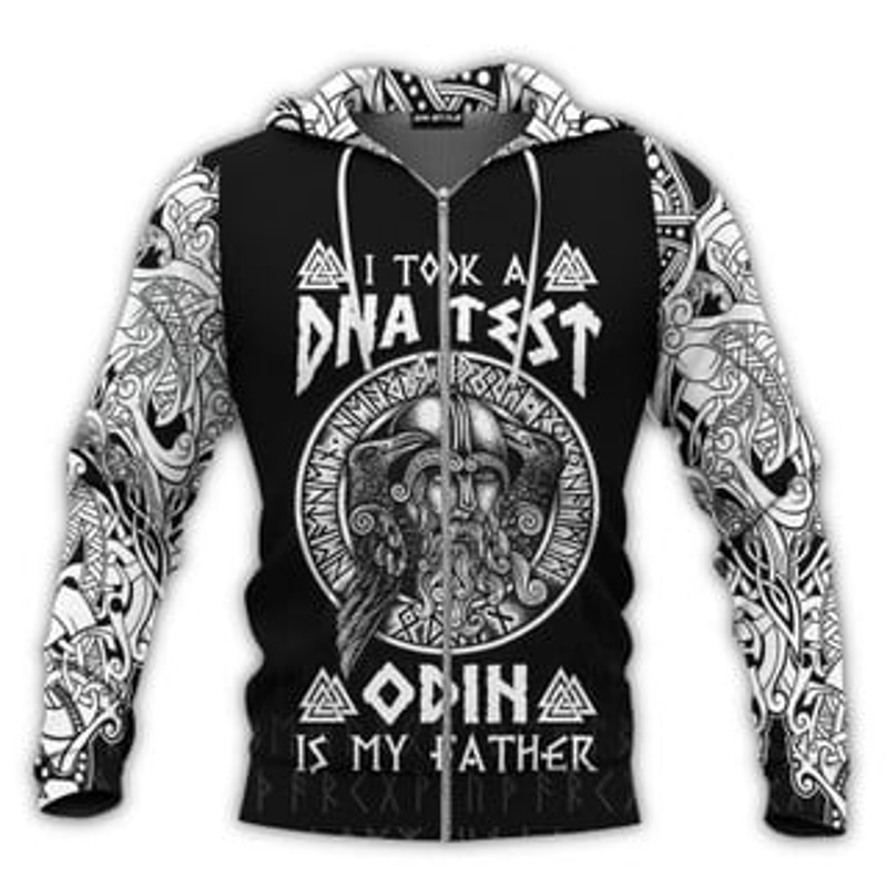 I Took A Dna Test Viking All Over Print Hoodie Zip Hoodie Fleece Hoodie 3D, Love Hunting Hoodie Zip Hoodie 3D L1380