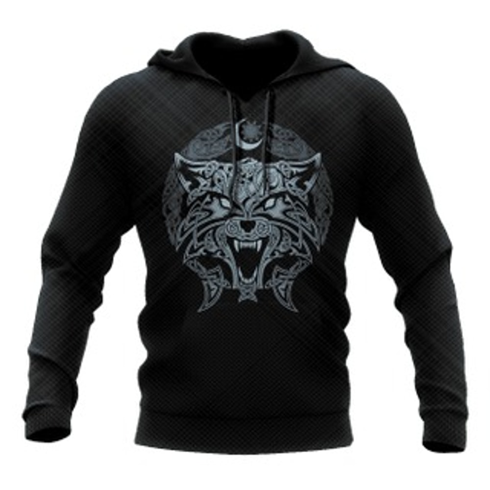 Better To Be A Wolf Viking All Over Print Hoodie Zip Hoodie Fleece Hoodie 3D, Love Hunting Hoodie Zip Hoodie 3D L1410