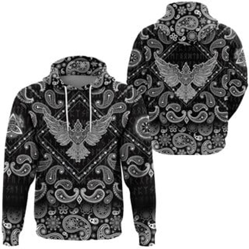 Hoodieaven of Midgard Viking All Over Print Hoodie Zip Hoodie Fleece Hoodie 3D, Love Hunting Hoodie Zip Hoodie 3D L1408