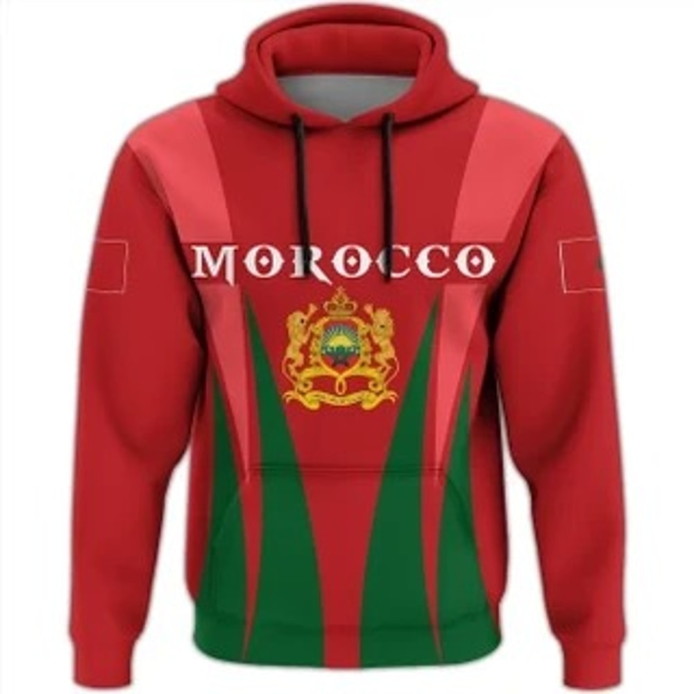 Morocco Hoodie Apex Viking All Over Print Hoodie Zip Hoodie Fleece Hoodie 3D, Love Hunting Hoodie Zip Hoodie 3D L1449