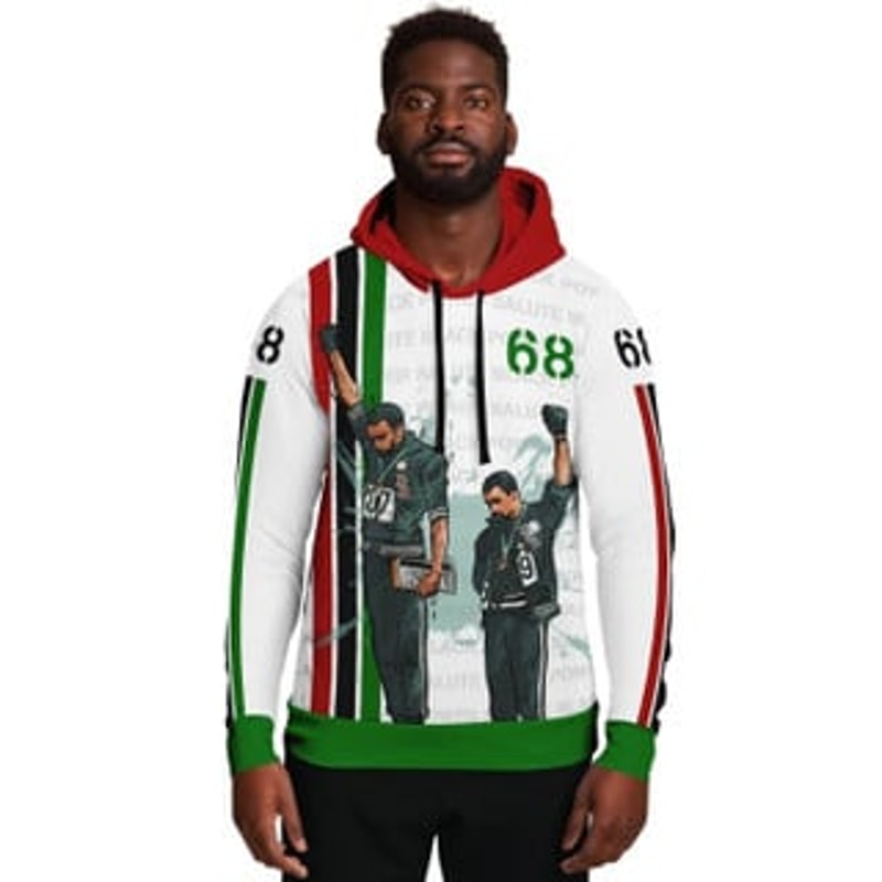 1968 Olympisc RBG Viking All Over Print Hoodie Zip Hoodie Fleece Hoodie 3D, Love Hunting Hoodie Zip Hoodie 3D L1769