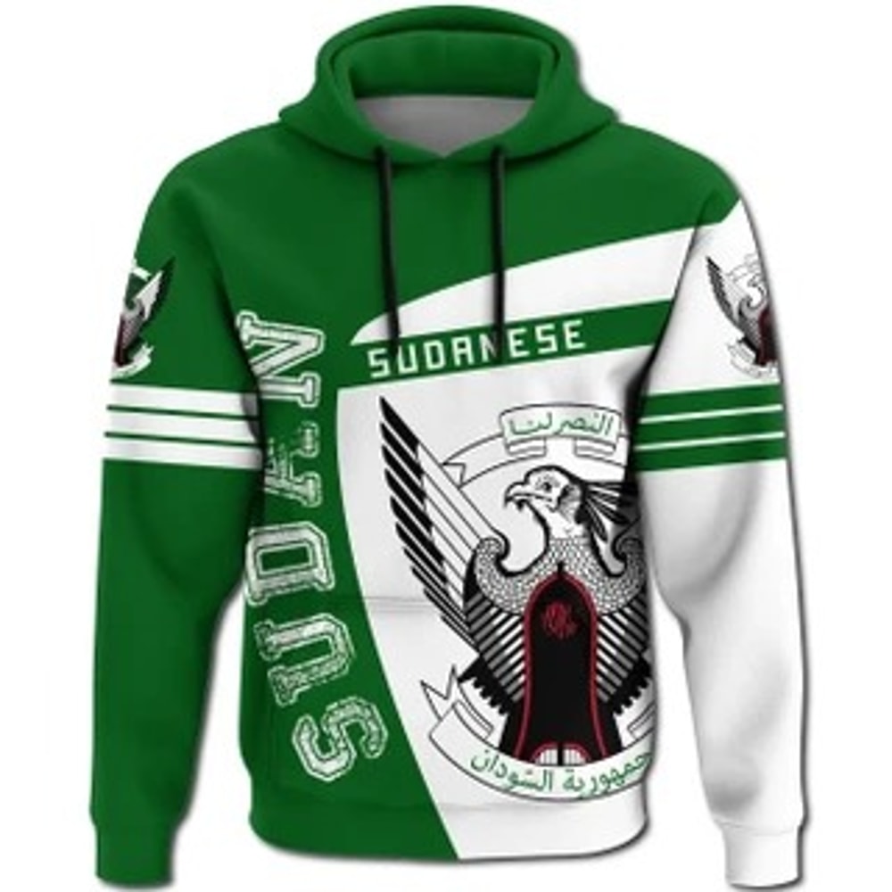 Sudan Hoodie Sport Viking All Over Print Hoodie Zip Hoodie Fleece Hoodie 3D, Love Hunting Hoodie Zip Hoodie 3D L1793