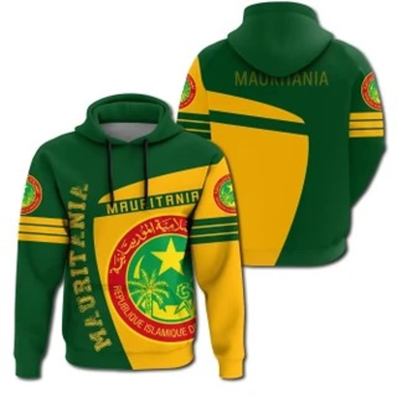 Mauritania Hoodie Spor Viking All Over Print Hoodie Zip Hoodie Fleece Hoodie 3D, Love Hunting Hoodie Zip Hoodie 3D L1852