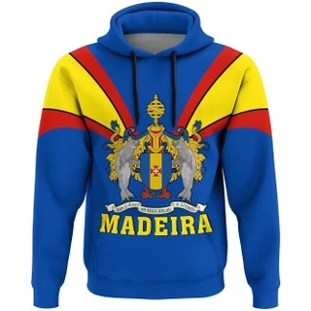Madeira Hoodie Tusk Viking All Over Print Hoodie Zip Hoodie Fleece Hoodie 3D, Love Hunting Hoodie Zip Hoodie 3D L1883