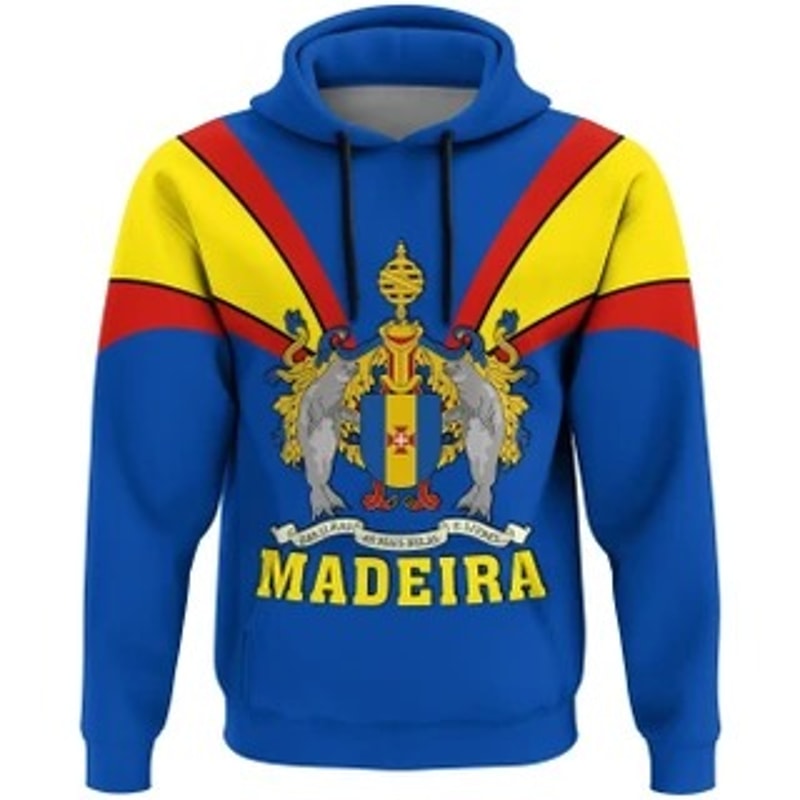Madeira Hoodie Tusk Viking All Over Print Hoodie Zip Hoodie Fleece Hoodie 3D, Love Hunting Hoodie Zip Hoodie 3D L1883