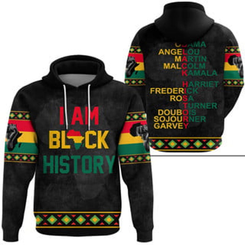 Black History Viking All Over Print Hoodie Zip Hoodie Fleece Hoodie 3D, Love Hunting Hoodie Zip Hoodie 3D L1892