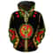 Sankofa Zip Viking All Over Print Hoodie Zip Hoodie Fleece Hoodie 3D, Love Hunting Hoodie Zip Hoodie 3D L1893
