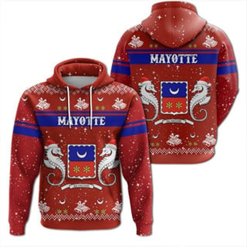 Mayotte Hoodie Viking All Over Print Hoodie Zip Hoodie Fleece Hoodie 3D, Love Hunting Hoodie Zip Hoodie 3D L1894