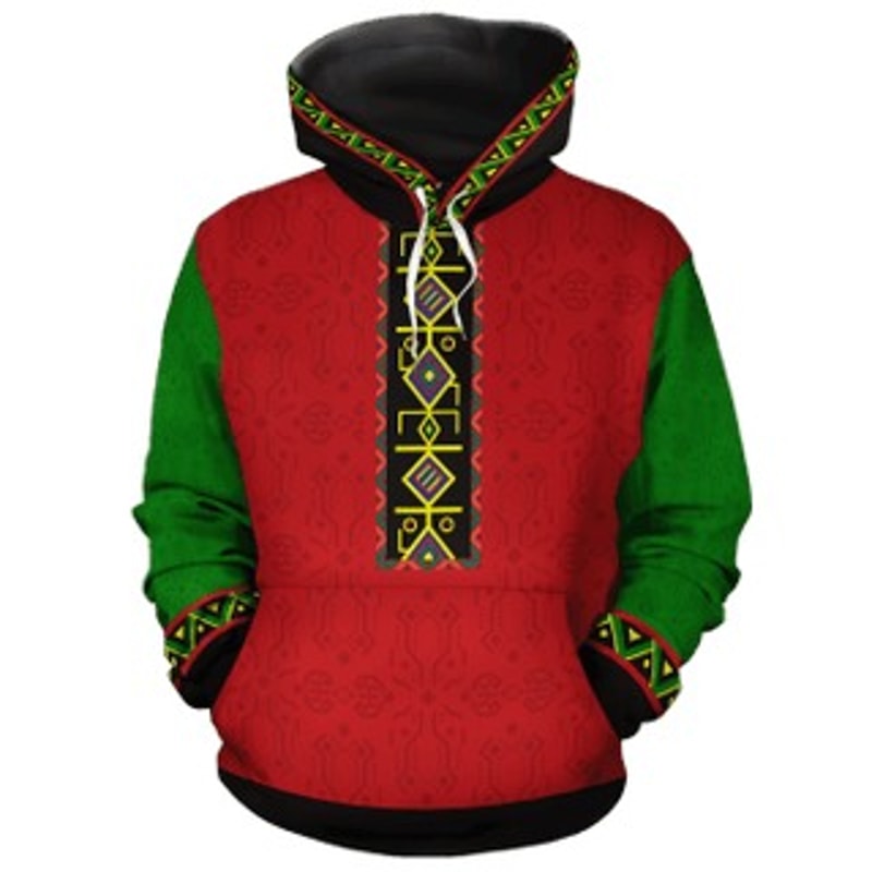 Ankara Hoodie Viking All Over Print Hoodie Zip Hoodie Fleece Hoodie 3D, Love Hunting Hoodie Zip Hoodie 3D L1907