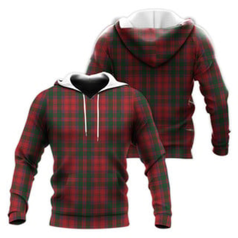 Dundas Red Viking All Over Print Hoodie Zip Hoodie Fleece Hoodie 3D, Love Hunting Hoodie Zip Hoodie 3D L2097