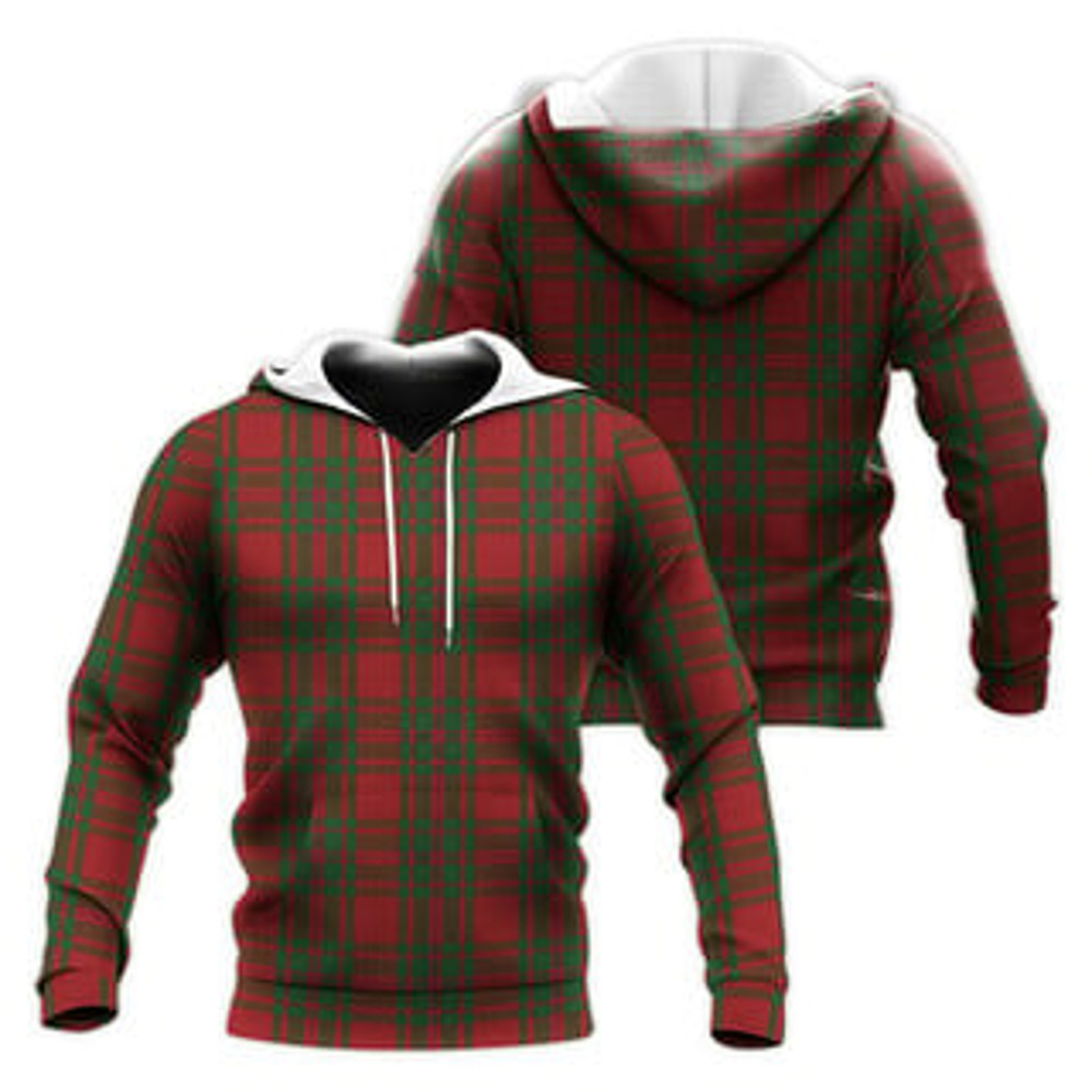 Mackintosh Red Viking All Over Print Hoodie Zip Hoodie Fleece Hoodie 3D, Love Hunting Hoodie Zip Hoodie 3D L2196