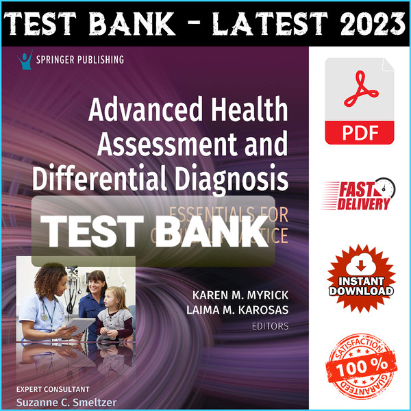 Advanced Health Assessment and Differential Diagnosis Essentials 1st Edition Myrick.png