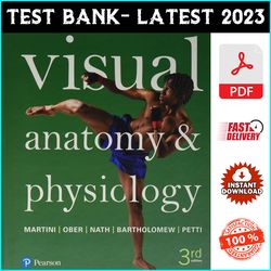 Test Bank for Visual Anatomy & Physiology 3rd Edition by Frederic Martini - PDF