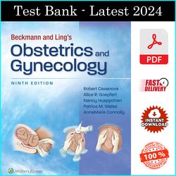 Test Bank for Beckmann and Ling's Obstetrics and Gynecology Ninth, North American Edition - PDF