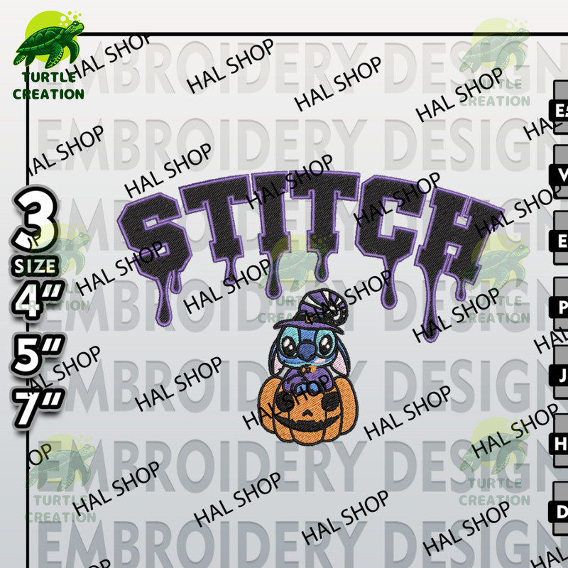Halloween Embroidery, Horror Machine Embroidery Designsk, Devil Stitch Pumpkin Drop Name Embroidery Files.jpg