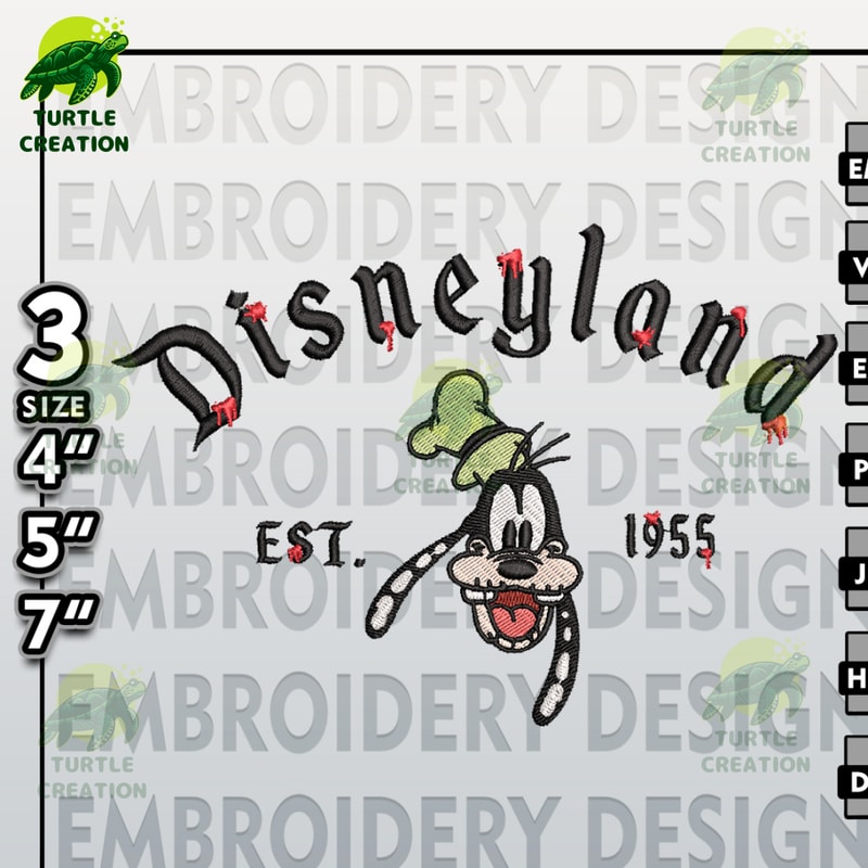 Halloween Machine Embroidery Pattern, Goofy Disneyland Halloween Embroidery files, Disney Halloween Embroidery Designs 1.jpg