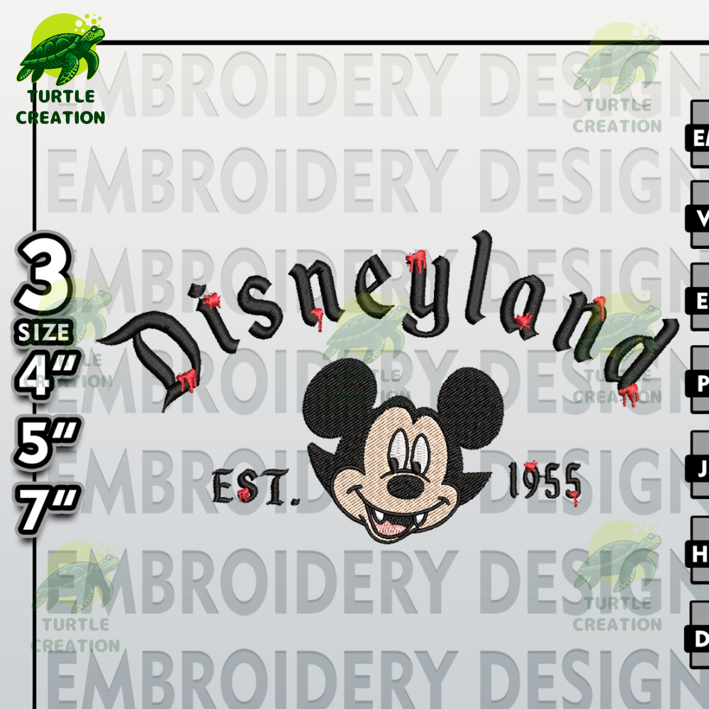 Halloween Machine Embroidery Pattern, Mickey Disneyland Halloween Embroidery files, Disney Halloween Embroidery Designs 1.jpg