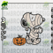 Halloween Machine Embroidery Pattern, Mummy Snoopy Embroidery files, Spooky Season Embroidery Designs.jpg