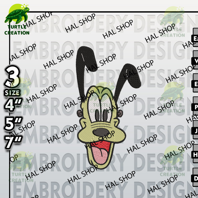 Halloween Machine Embroidery Pattern, Pluto Disneyland Halloween Embroidery files, Disney Halloween Embroidery Designs.jpg