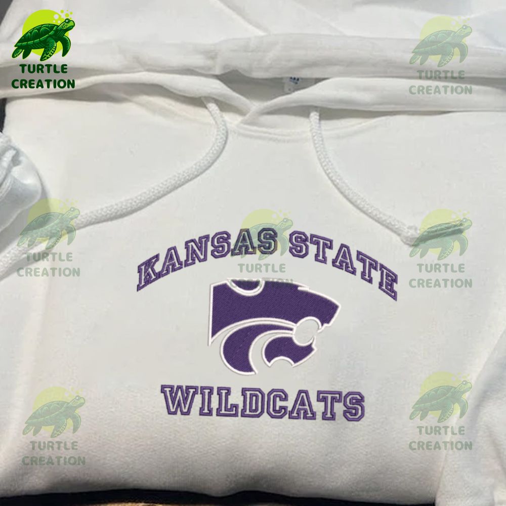 Kansas State Wildcats Embroidered Crewneck, NCAA Embroidered Sweatshirt, Inspired Embroidered Sport Hoodie,Unisex Tshirt.jpg