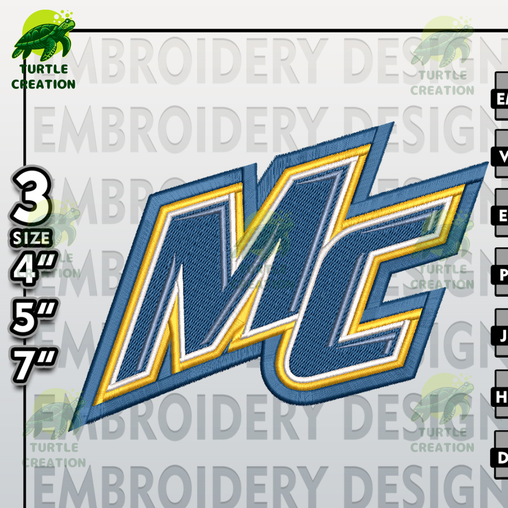 Merrimack Warriors Embroidery Designs, NCAA Logo Embroidery Files, NCAA Merrimack, Machine Embroidery Pattern.jpg