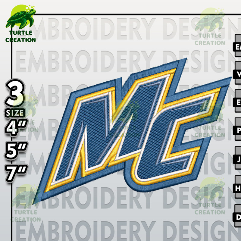 Merrimack Warriors Embroidery Designs, NCAA Logo Embroidery Files, NCAA Merrimack, Machine Embroidery Pattern.jpg