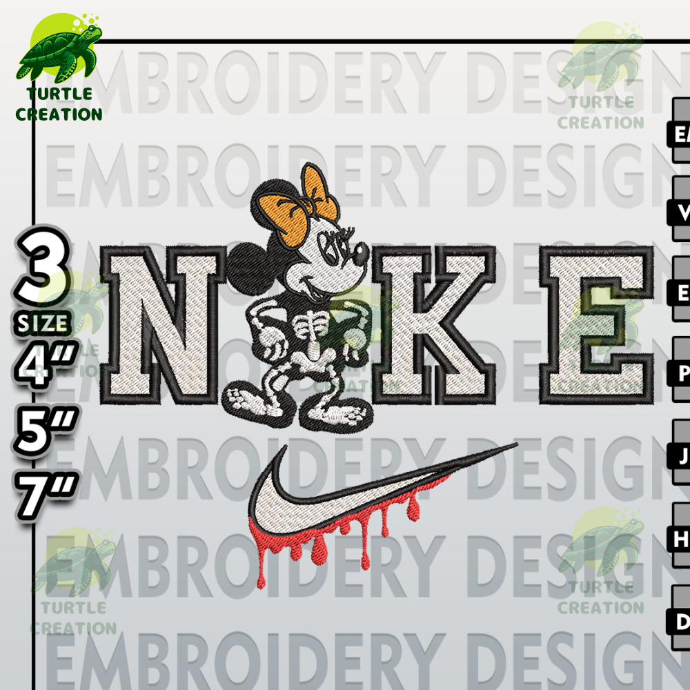 Mickey SkeletonEmbroidery Designs, Horror Character Embroidery Files, Halloween Horror Character,Machine Embroidery Patt 1.jpg