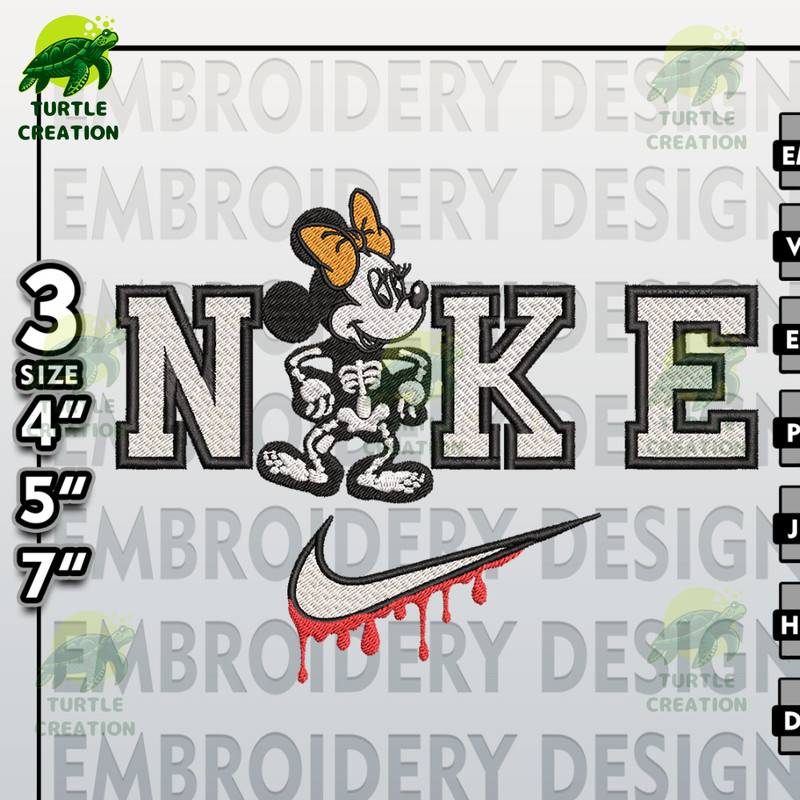 Mickey SkeletonEmbroidery Designs, Horror Character Embroidery Files, Halloween Horror Character,Machine Embroidery Patt 1.jpg
