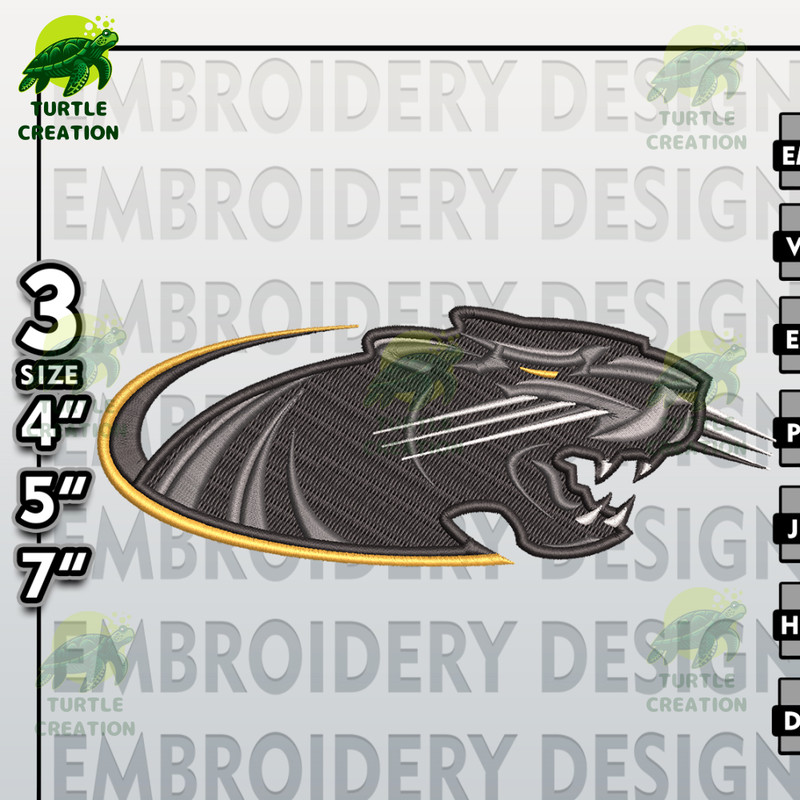 Milwaukee Panthers  Embroidery Designs, NCAA Logo Embroidery Files, NCAA Milwaukee, Machine Embroidery Pattern.jpg