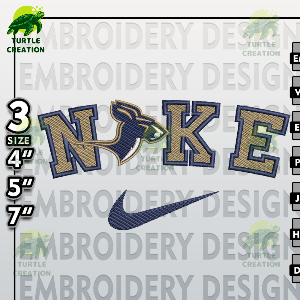 NCAA Embroidery Files, Nike Akron Zips Embroidery Designs, Akron Zips, Machine Embroidery Files.jpg