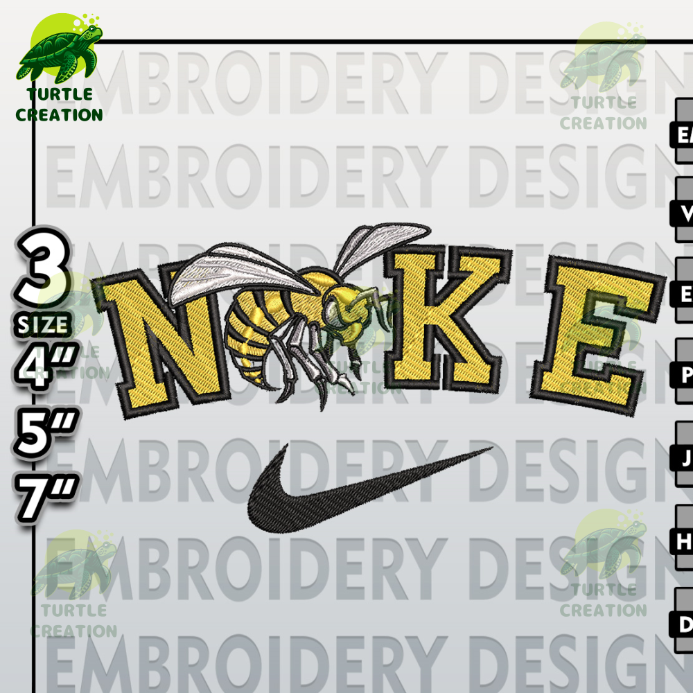 NCAA Embroidery Files, Nike Alabama State Hornets Embroidery Designs, Machine Embroidery Files, NCAA Alabama State Horne.jpg