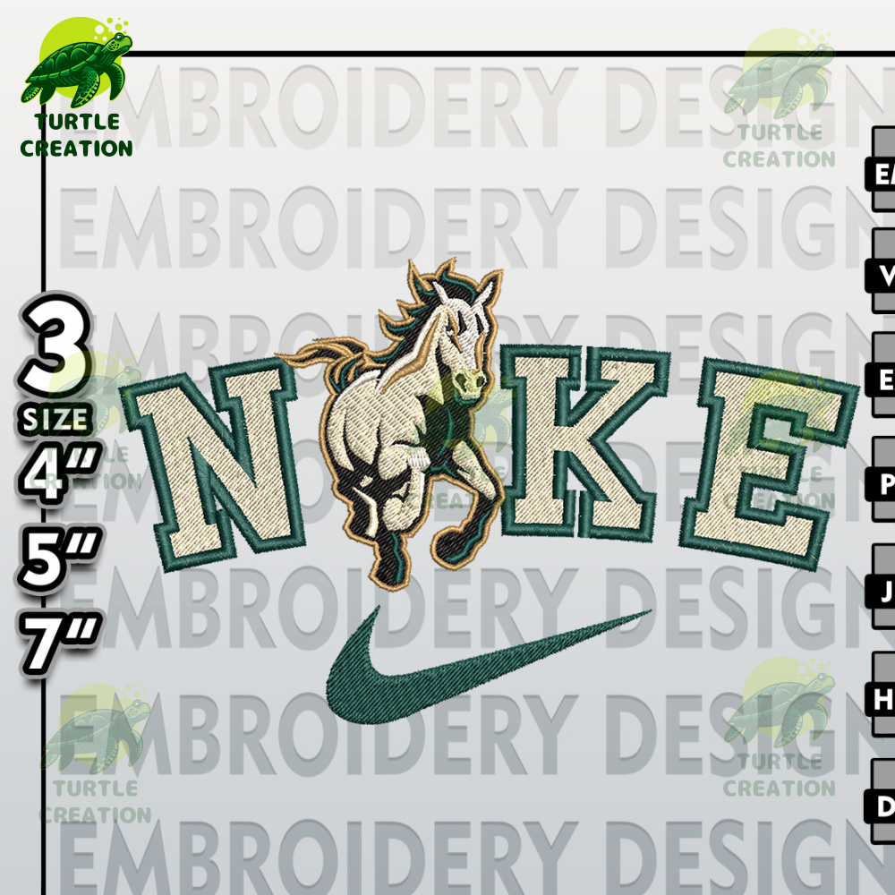 NCAA Embroidery Files, Nike Cal Poly Mustangs  Embroidery Designs, Cal Poly Mustangs, Machine Embroidery Files.jpg