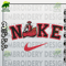 NCAA Embroidery Files, Nike Cal State Northridge Matadors  Embroidery Designs, Matadors, Machine Embroidery Files.jpg