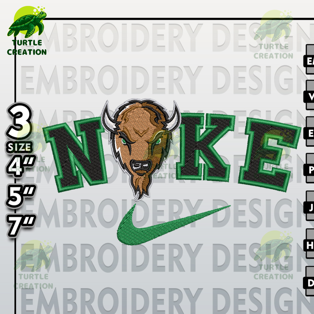 NCAA Embroidery Files, Nike Marshall Thundering Herd Embroidery Designs,  Thundering Herd, Machine Embroidery Files.jpg