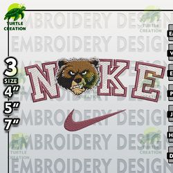 ncaa embroidery files, nike montana grizzlies embroidery designs, montana grizzlies, machine embroidery files