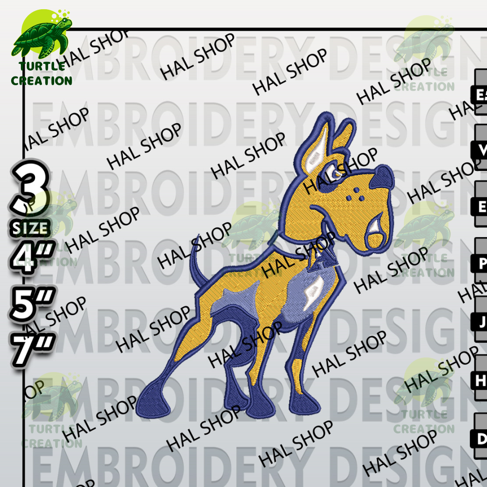 NCAA Embroidery Files, UAlbany Great Danes Embroidery Designs, Machine Embroidery Files, NCAA UAlbany Great Danes.jpg