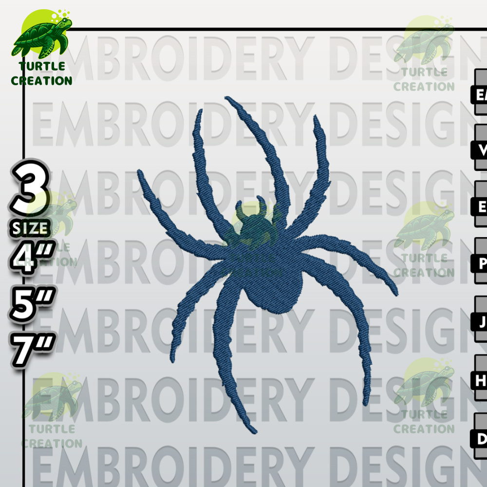 Richmond Spiders Embroidery Designs, NCAA Logo Embroidery Files, NCAA Spiders, Machine Embroidery Pattern.jpg