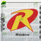 Robin Movie Embroidery Designs, DC Comics Embroidery Files, Robin, Machine Embroidery Pattern.jpg
