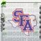 Stephen F Austin Lumberjacks Embroidery Designs, NCAA Logo Embroidery Files, Machine Embroidery Pattern.jpg