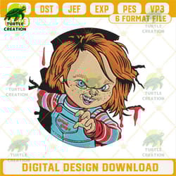 chucky embroidery designs, horror movie halloween embroidery design file.jpg