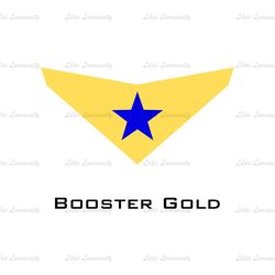 Avengers Superhero Booster Gold Logo SVG
