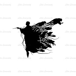 Ghost Surrounding Voldemort Harry Potter Movie SVG Cut Files