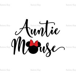 Auntie Minnie Mouse SVG