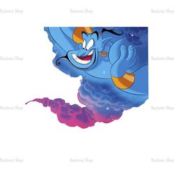 Aladdin Magic Lamp Illustration Genie Disney PNG