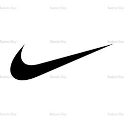 Nike Black Logo SVG, Nike Swoosh Logo SVG, Nike SVG, Logo SVG, Fashion Logo SVG85