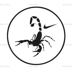 Nike Football Scorpion Logo Vector Secret Tournament ,Nike Logo Svg, Nike Logo Svg, Basketball Svg247