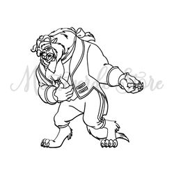 The Beast SVG, Disney Beauty and The Beast SVG, Beauty and The Beast SVG, 10