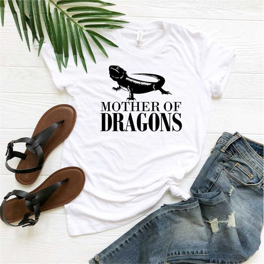 Mother of Dragon Shirt Pet Reptile Lover Gift Bearded Dragon Lover Shirt Bearded Dragon Owner Gif