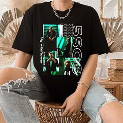 my wildflower 5 seconds of summer shirt, 5sos shirt, 5sos merch, band tour shirt, shirt for 5sos fan
