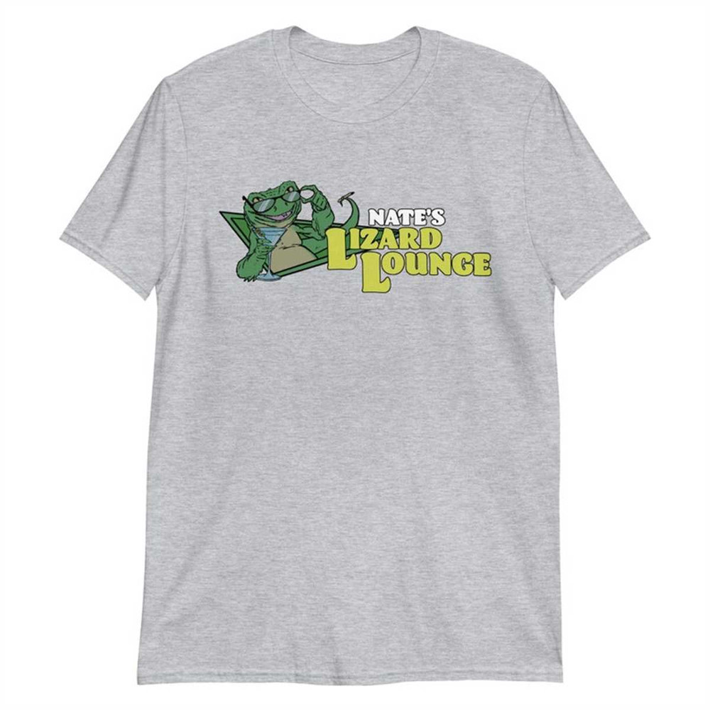 Nates Lizard Lounge ShortSleeve Unisex TShirtjpg